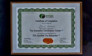Origreen certified tea sommelier