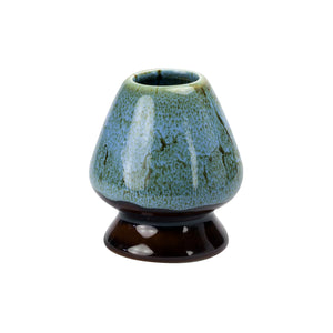 Matcha Piskeris holder i brun & turkis keramik