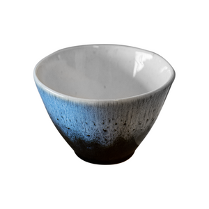 Blå & Hvid Glaseret Keramik Tekrus 0,175 L